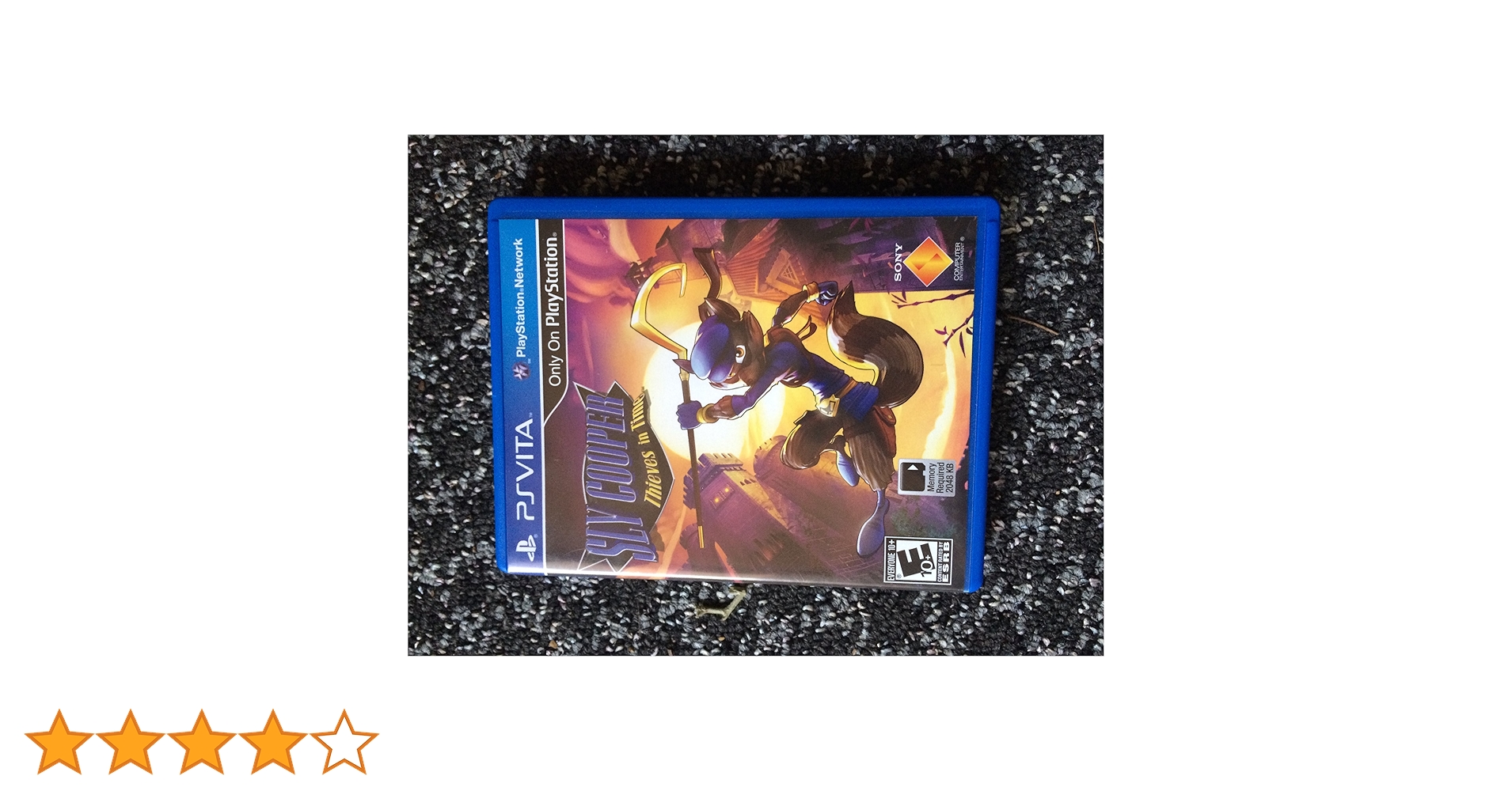 【PSvita】 Sly Cooper 　Thieves in Time 北米版 vita_sly_cooper_thieves_p_lssr